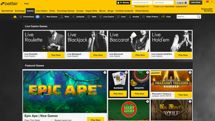 Betfair Casino