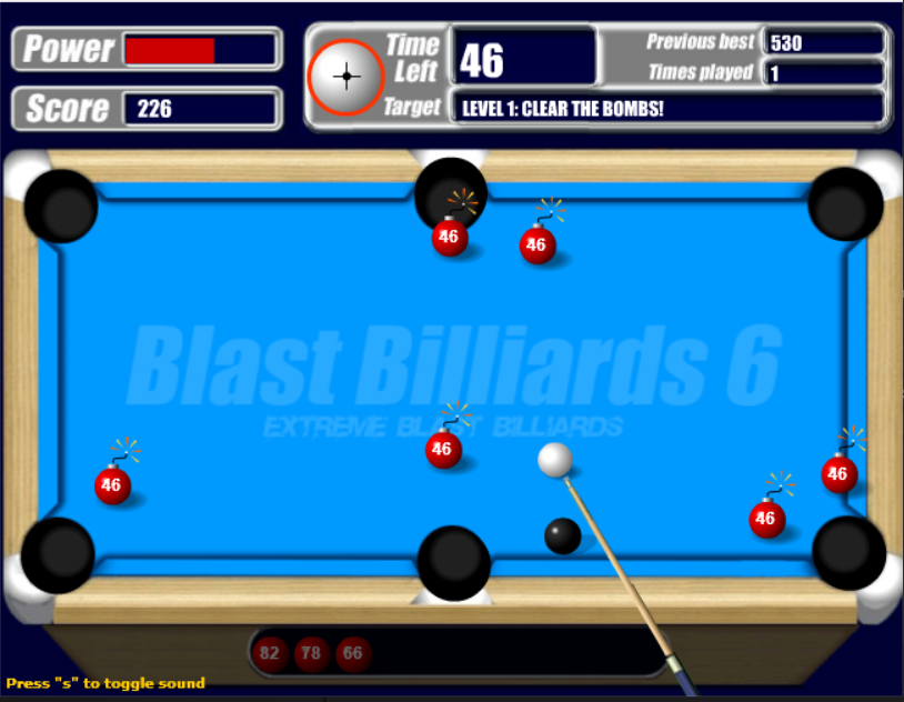 Blast Billiard