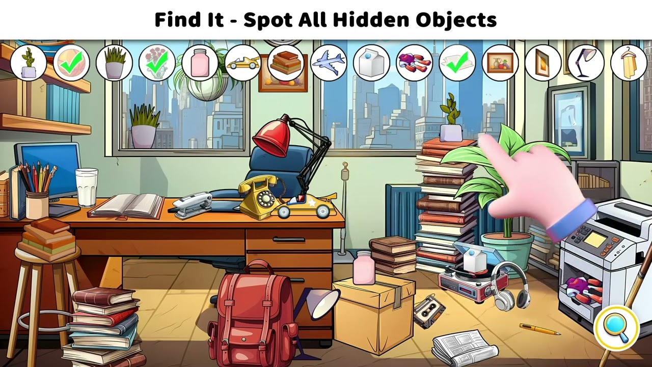 Seek & Find - Hidden Object Game