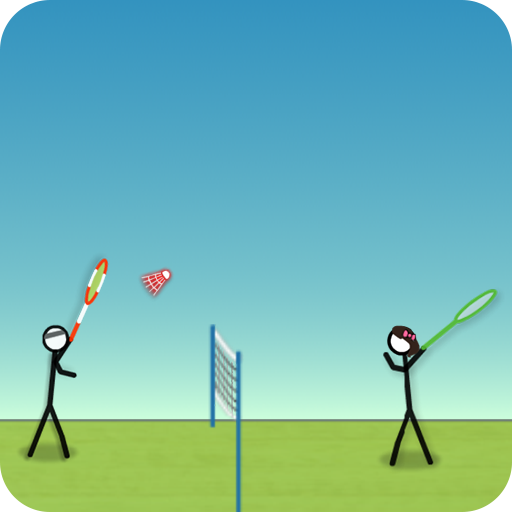 Stick Figure Badminton